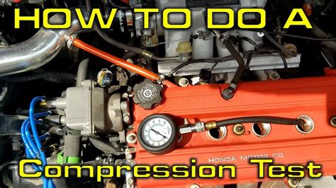 2001 crv compression test|How to do a Compression Test 1st gen CRV 97 01 RD1 B20b4.